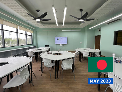 Najnowsze rozwiązania firmy dotyczące Projekt wentylatora sufitowego w Międzynarodowej Szkole