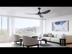 52-calowy mat czarny wentylator ścian stałego prądu