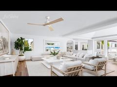 Wentylator sufitowy z litego drewna