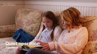 Nowoczesny biały wentylator sufitowy z cichym światłem LED z silnikiem prądu stałego