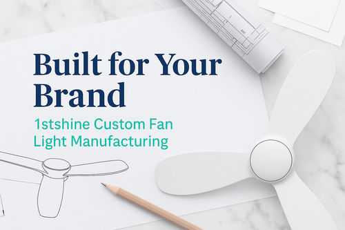 Najnowsze wiadomości o Proces OEM i ODM oświetlenia wentylatora sufitowego: od koncepcji do masowej produkcji