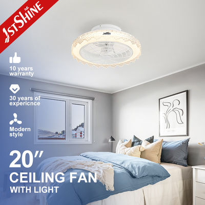 kupować Wentylator sufitowy LED z powłoką akrylową Wentylator LED z możliwością przyciemniania i silnikiem prądu stałego produkcja online