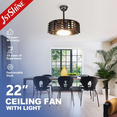 kupować 22 cali złoto 220 V 15 W Bldc Energooszczędne Led Lighting Bladeless Fener sufitowy dla hotelu produkcja online