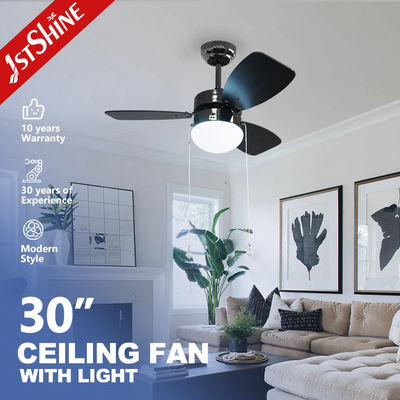 kupować Wspierać Dimmer 30-calowy wentylator sufitowy z 3 łopatek MDF i wyciągnij światło łańcucha przez 1stshine produkcja online