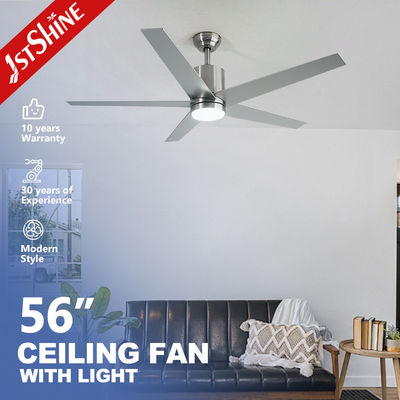 kupować 5 Łopatek MDF Fantazyjny Wentylator Sufitowy 56 Cali LED z 6 Prędkościami i Wysokim CRI Ra 100 produkcja online