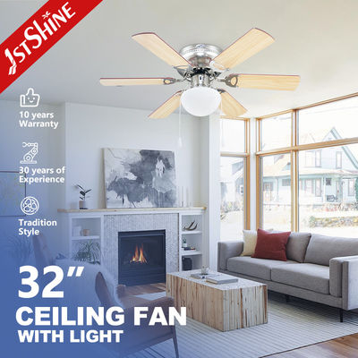 kupować 32' 6 MDF Blades Dekoracyjny AC Motor Sufit Fan Z Light Kit produkcja online