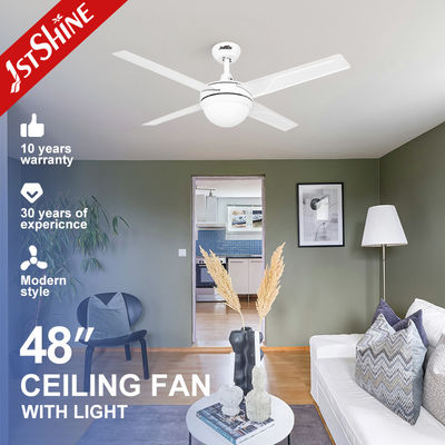 kupować 48-calowy wentylator sufitowy z żelaznymi ostrzami z lampami LED produkcja online