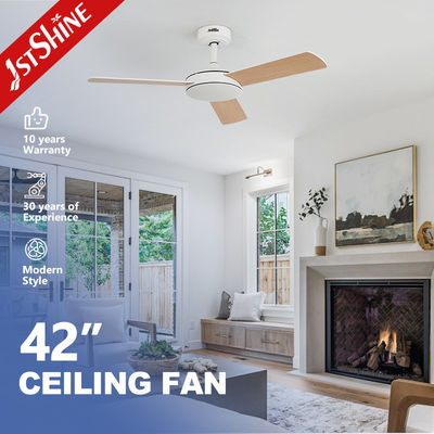 kupować 42-calowy nowoczesny wentylator LED DC Motor MDF Blade Remote LED Ceiling Fan produkcja online
