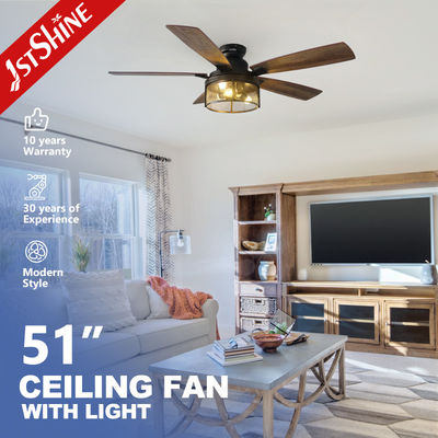 kupować 5 Ostrzy MDF DC Motor Fan Sufitu Do Wewnętrznego Komercyjnego Farmy produkcja online