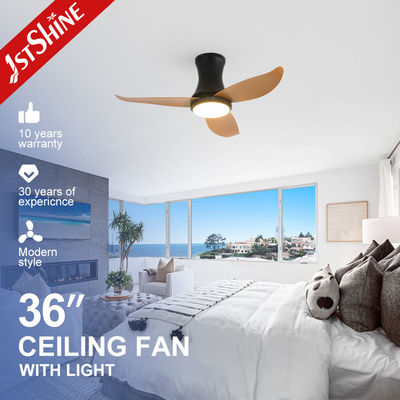 kupować 36 Inch Low Profile Ceiling Fan With Light Plastic Blade DC Motor Low Noise produkcja online