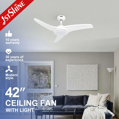 kupować 42-calowy mały, wymyślny wentylator LED w kolorze białym od 1stshine z 2- produkcja online