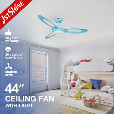 kupować 44-calowy wentylator sufitowy LED z 3 łopatkami ABS z możliwością ściemniania, 230V do sypialni produkcja online