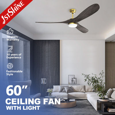 kupować Materiał ciała lampy Metal 60 cali Mocny wysoki przepływ powietrza LED wentylator sufitowy do salonu produkcja online