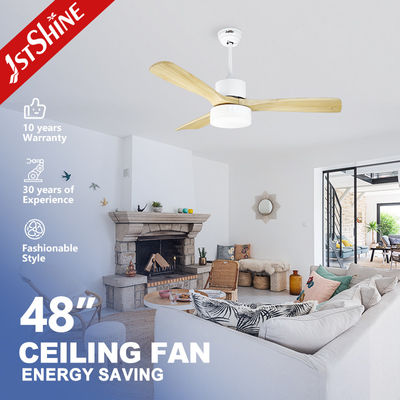 kupować Wentylator sufitowy o nowoczesnym designie, zasilany napięciem wejściowym 110-240V/50Hz-60Hz, z łopatkami z naturalnego drewna produkcja online