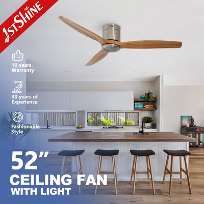 kupować 52''Flush zamontowany 2 w 1 wentylator sufitowy z / bez światła dla domu produkcja online
