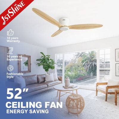 kupować ROHS Solid Wood 52 Inch Smart App Control Wi-Fi Sufit Fan 220V z silnikiem DC produkcja online
