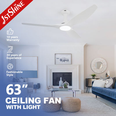 kupować 52/63 cali Smart Ceiling Fan z silnikiem DC sterowanym przez zdalne sterowanie i energooszczędny z 3 plastikowymi ostrzami produkcja online