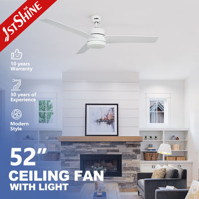 110-240V/50Hz-60Hz 52-calowy wentylator sufitowy z zdalnym sterowaniem i OEM kolorowe łopaty drewniane