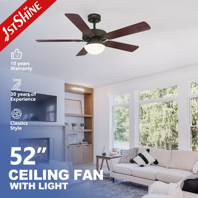 Wentilator sufitowy LED mieszkalny o wymiarze 52