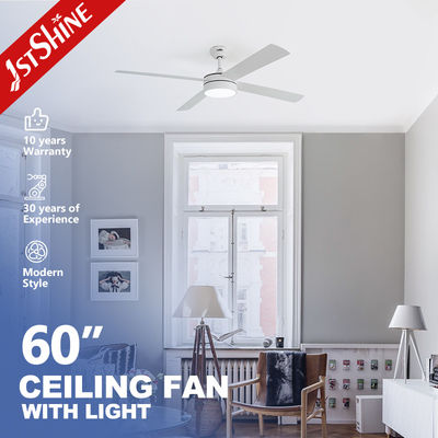 Dobra cena DCF-W986 35/60W Niski hałas Duży przepływ powietrza 4 MDF Blade Modern Ceiling Fan LED Light w Internecie