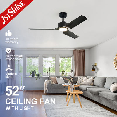 110-240v/50-60Hz LED wiatrówka sufitowa w salonie z 3 plastikowymi ostrzami i silnikiem miedzianym DC