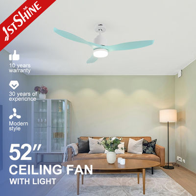Wentylator sufitowy w stylu wiejskim z oświetleniem LED w 3 kolorach, 5 prędkości, CCT 3000-6000K
