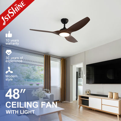 Dobra cena Dekoracyjny 48-calowy wentylator sufitowy z tworzyw sztucznych wewnętrzny nowoczesny silnik DC w Internecie