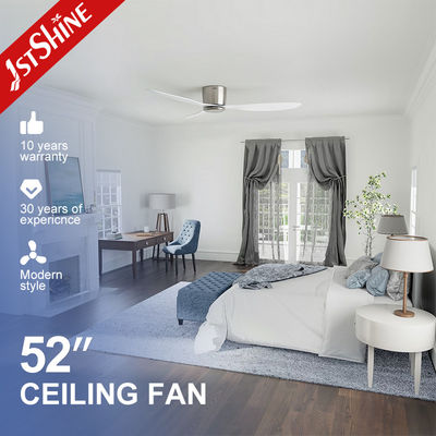 Niski profil wypłuczający Fancy Plastic Blades Commercial App-Controlled LED Ceiling Fan