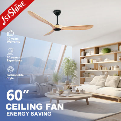 Dobra cena OEM Remote Control Bldc Solid Wood Ceiling Fan Z Oświetleniem LED w Internecie