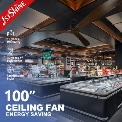 Dobra cena Sala konferencyjna 100 cali Wentylator sufitowy z pilotem zdalnego sterowania, moc 35W i drewniane łopatki w Internecie