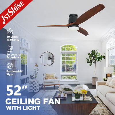 Niskie Sufity Inteligentne Sterowanie Oszczędność Energii LED Oświetlenie Wentylator Sufitowy Nowoczesny Design 2- 1stshine