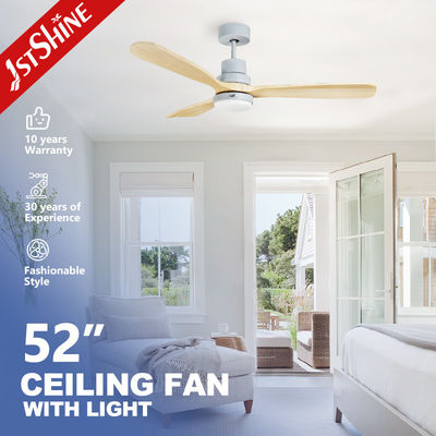 Standard Wind 1stshine Wentylator sufitowy Smart Remote Control Light i 3 solidne drewniane łopatki