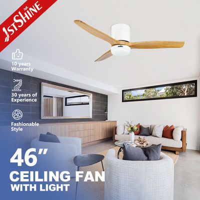 Dobra cena 3 Naturalne drewniane ostrze z płynem, Smart App Control Ceiling Fan z światłem LED w Internecie