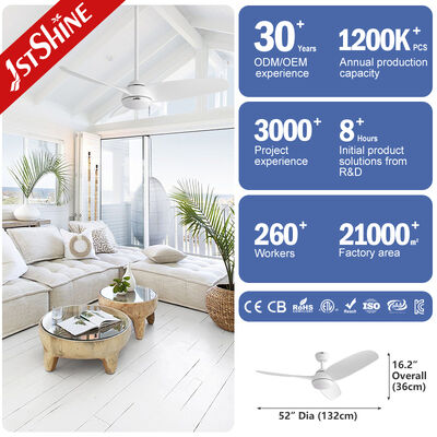 Wytrzymały plastikowy wentylator sufitowy o lekkiej konstrukcji i mocnym silniku zapewniający skuteczne chłodzenie w miejscach publicznych